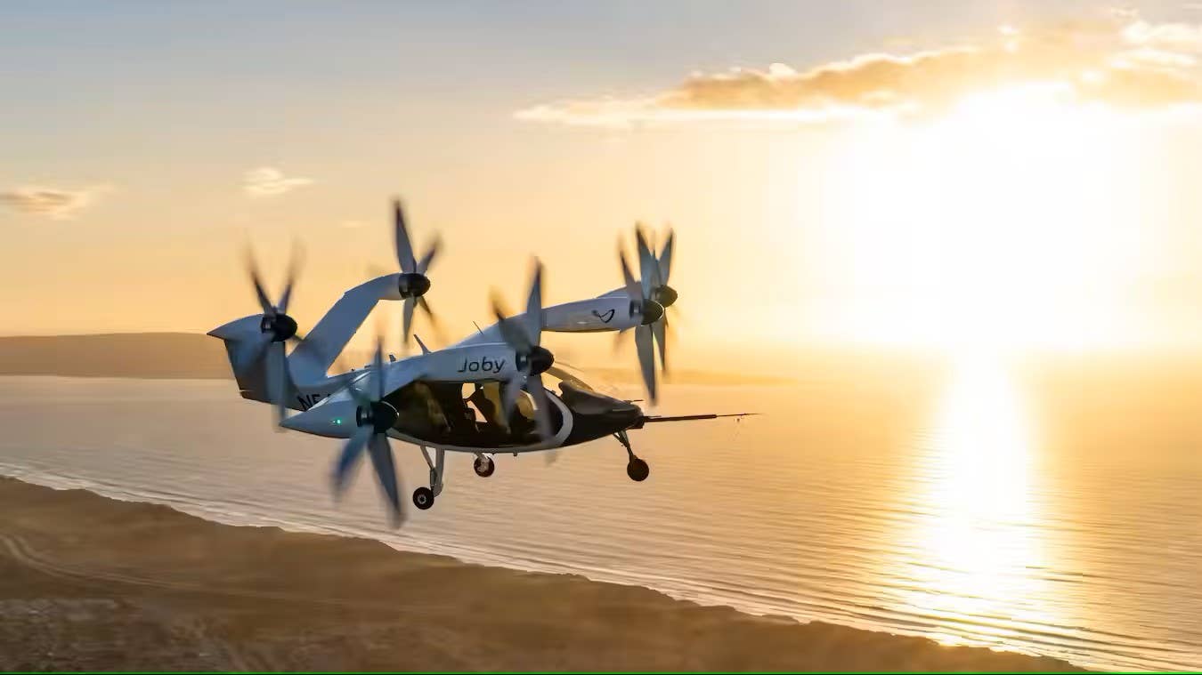 Joby Aviation eVTOL air taxi electric charging system